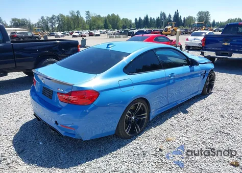 2016 BMW M4 из США, поврежденный, VIN WBS3R9C56GK336919